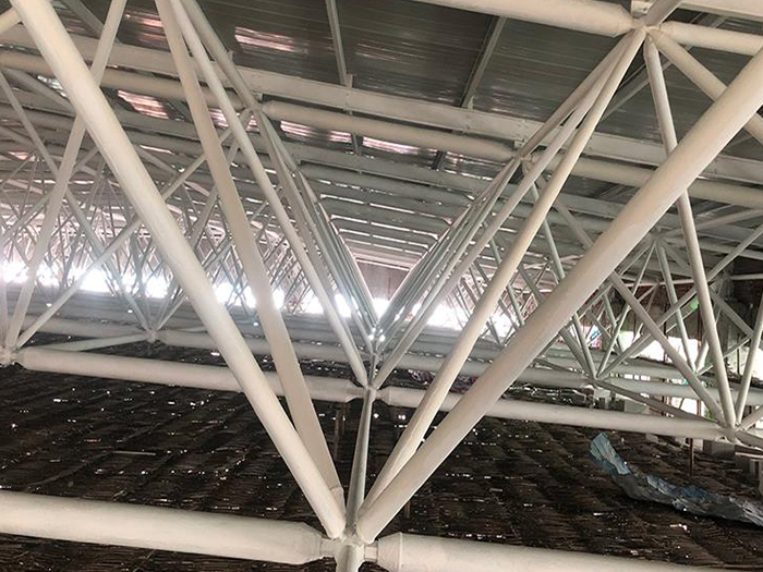 金昌大型螺栓球网架施工厂家